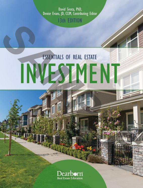 Essentials of Real Estate Investment 13th Edition eBook