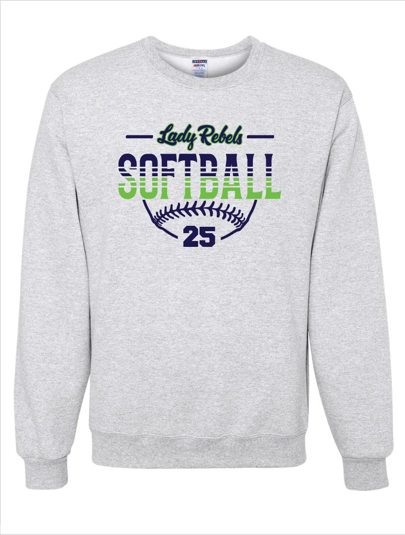Lady Rebels Softball Design 5