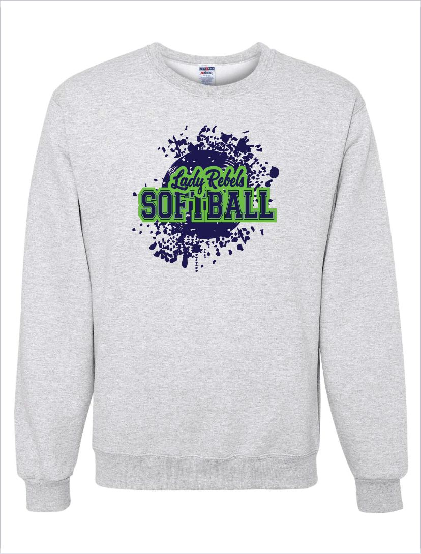 Lady Rebels Softball Design 4