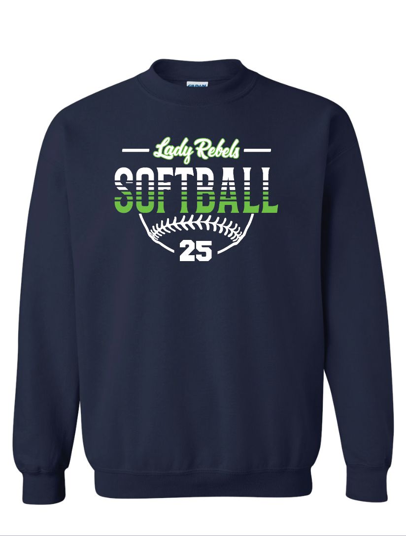 Lady Rebels Softball Design 12