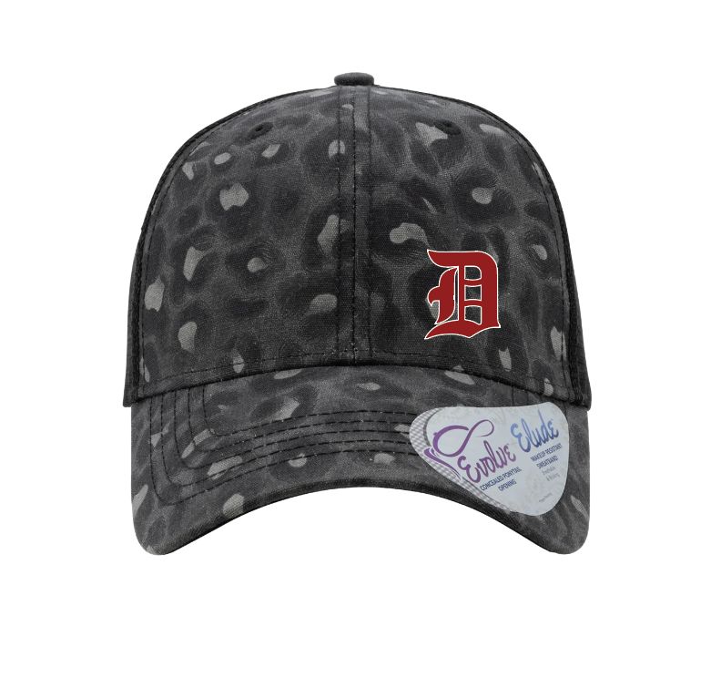Black Leopard &quot;Infinity Her&quot; Women&#39;s Modern Trucker Cap with Dover D