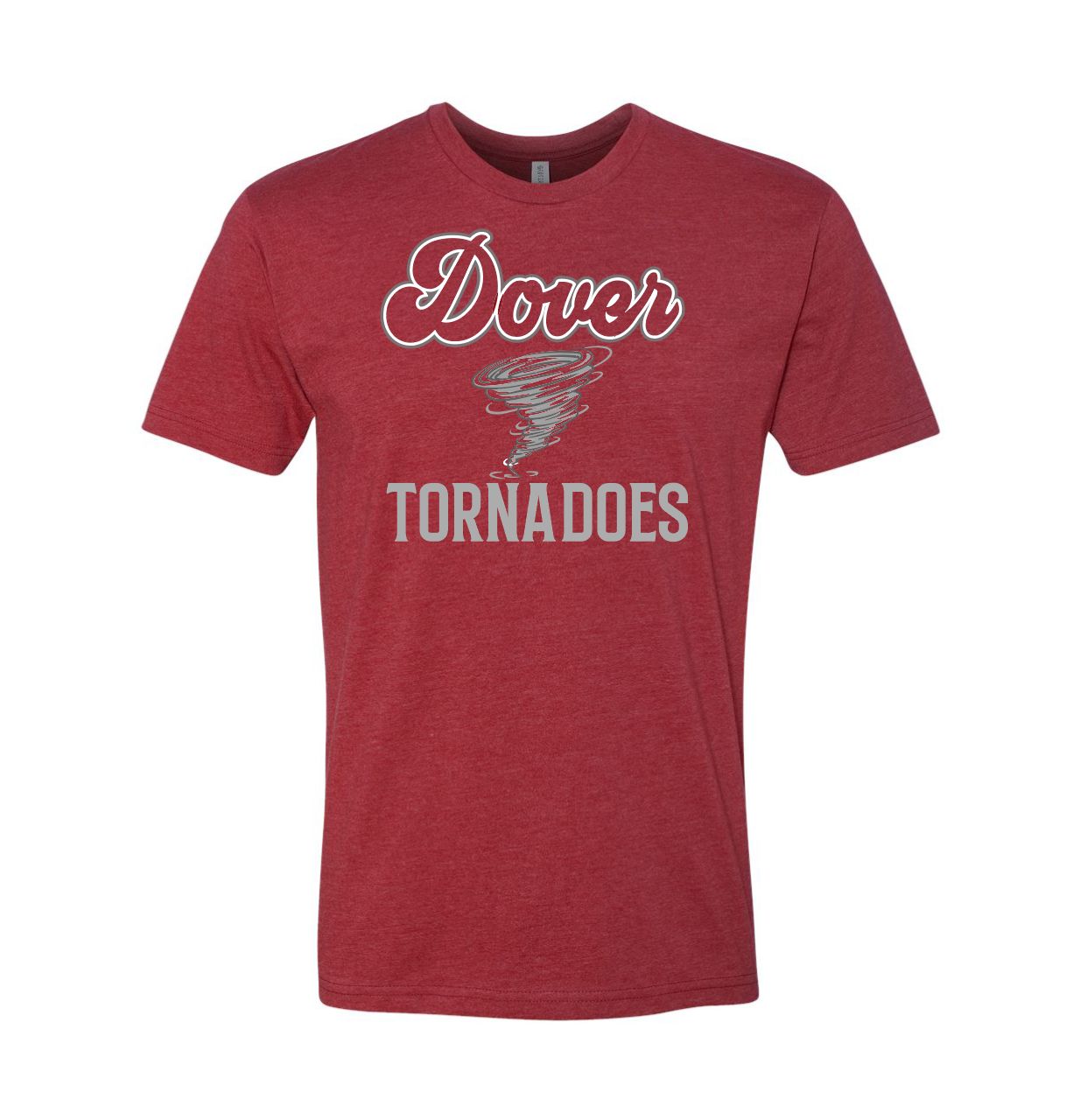 Crimson Next LevelUnisex CVC T-Shirt Dover with tornado