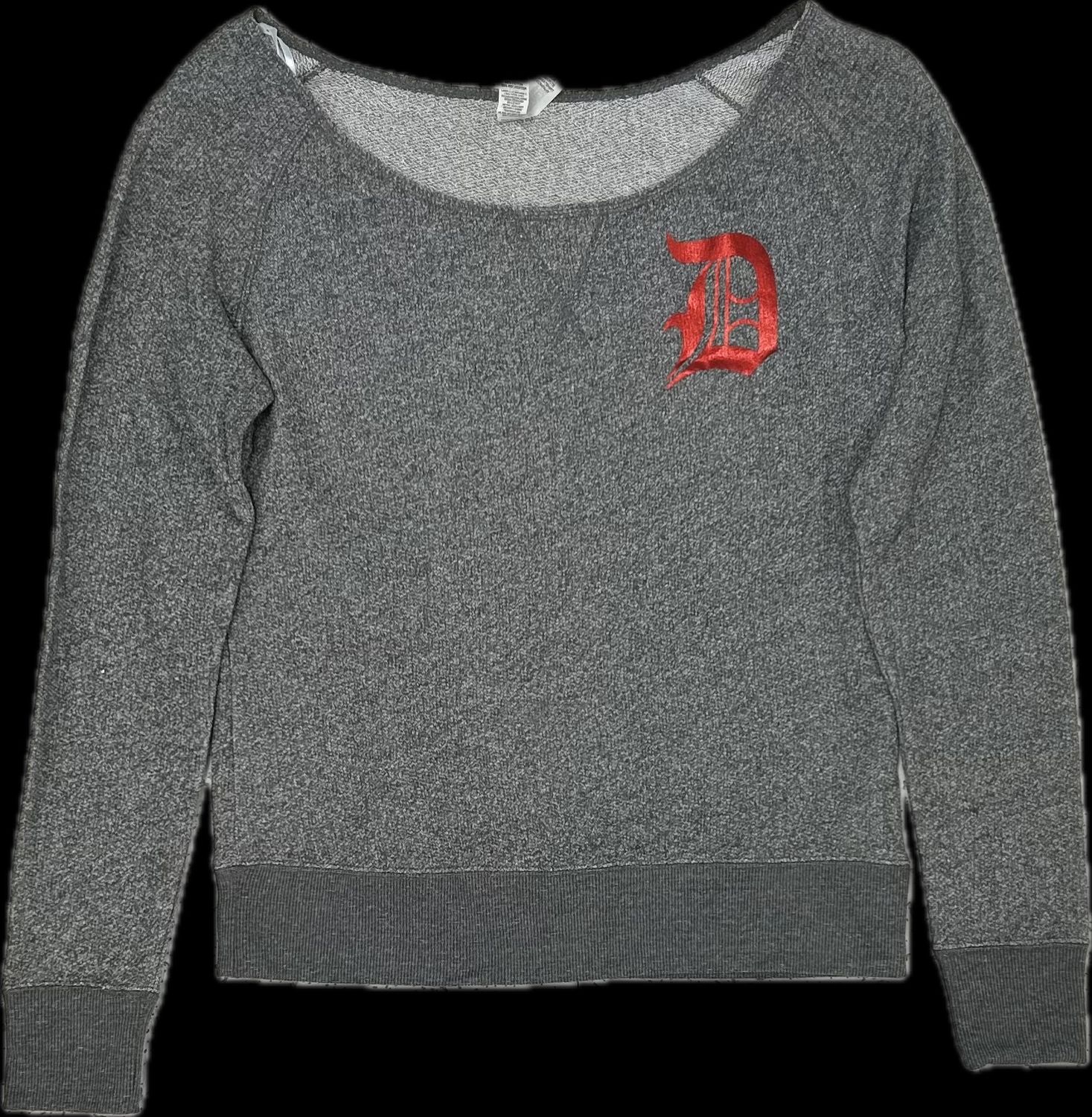 Women&#39;s Adult Medium Wide Neck Dover Sweatshirt