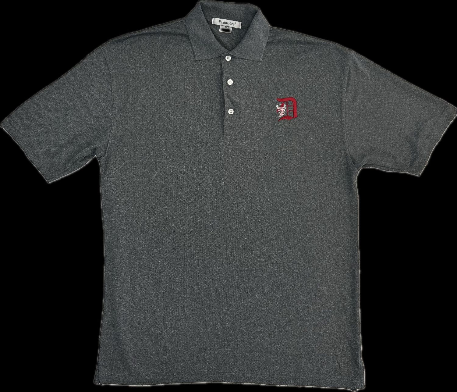 Unisex Adult Medium Grey Dover Polo