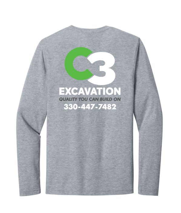 Light Grey Long Sleeve T-shirt