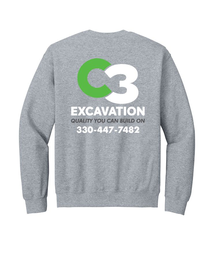Light Grey Crewneck Sweatshirt