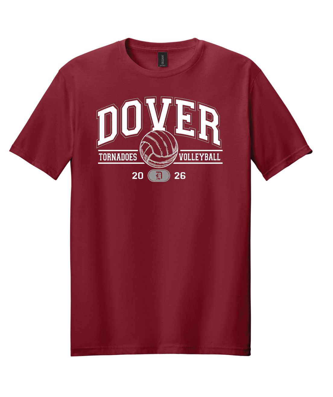 Dover Volleyball Vintage [crimson]