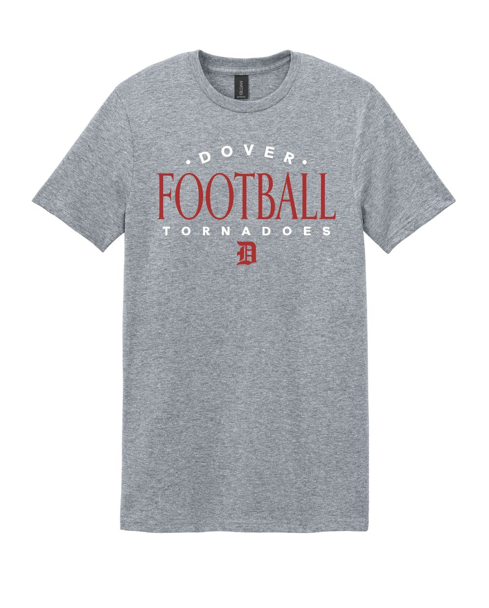 Dover Football Script - Modern Collegiate [Light Grey]