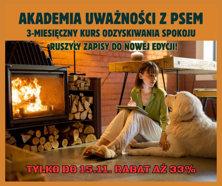 Akademia uważności z psem - nowa edycja