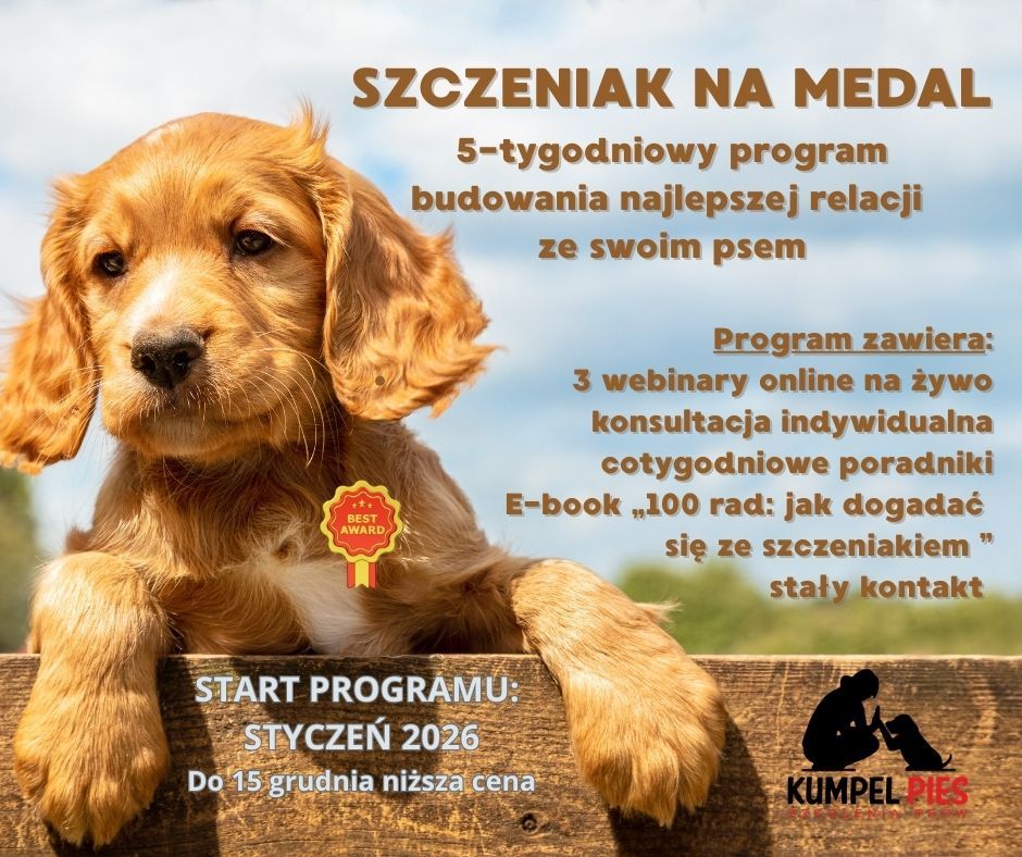Szczeniak na medal.  5-tygodniowy program budowania relacji