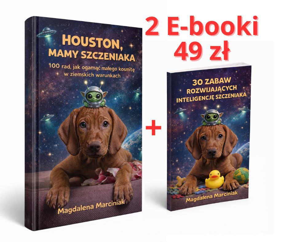 Zestaw 2 e-booków dla opiekunów szczeniąt