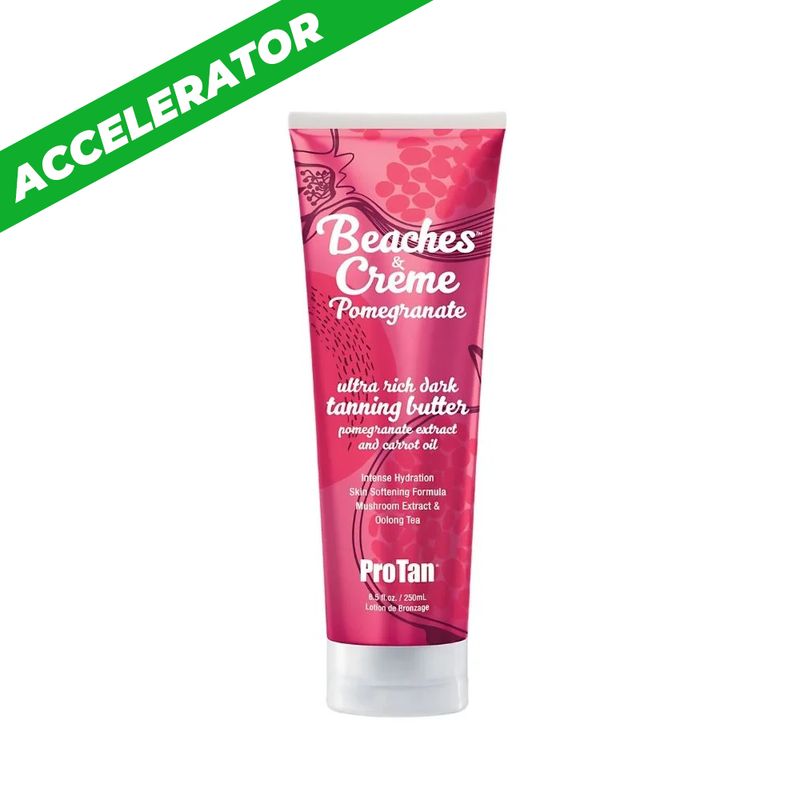 Pro Tan Beaches and Creame Pomegranit