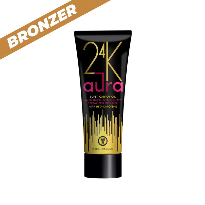 Power Tan 24K Aura Carrot Oil