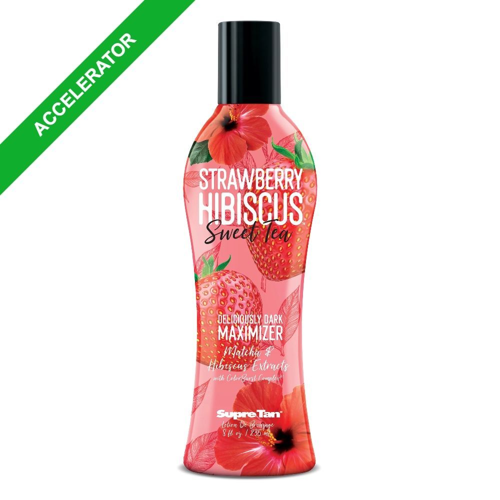 Supre Tan Strawberry Hibiscus Sweet Tea