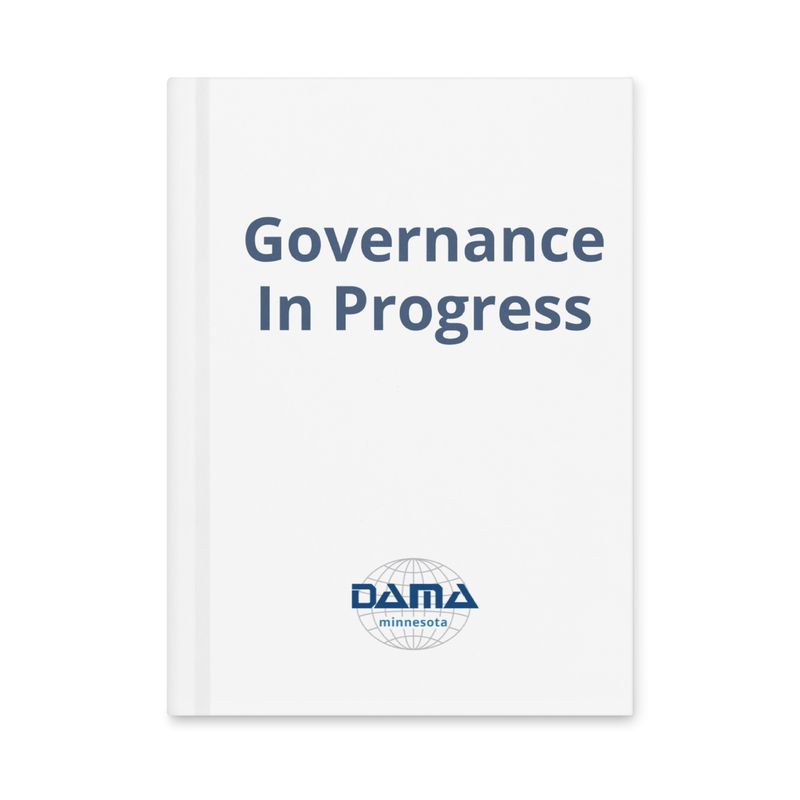Hardcover journal | "Governance in Progress"