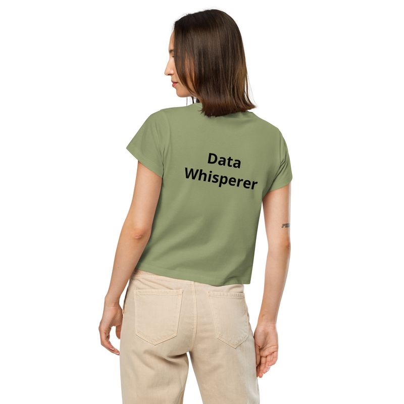 DAMA-MN "Data Whisperer" High-Waisted Tee