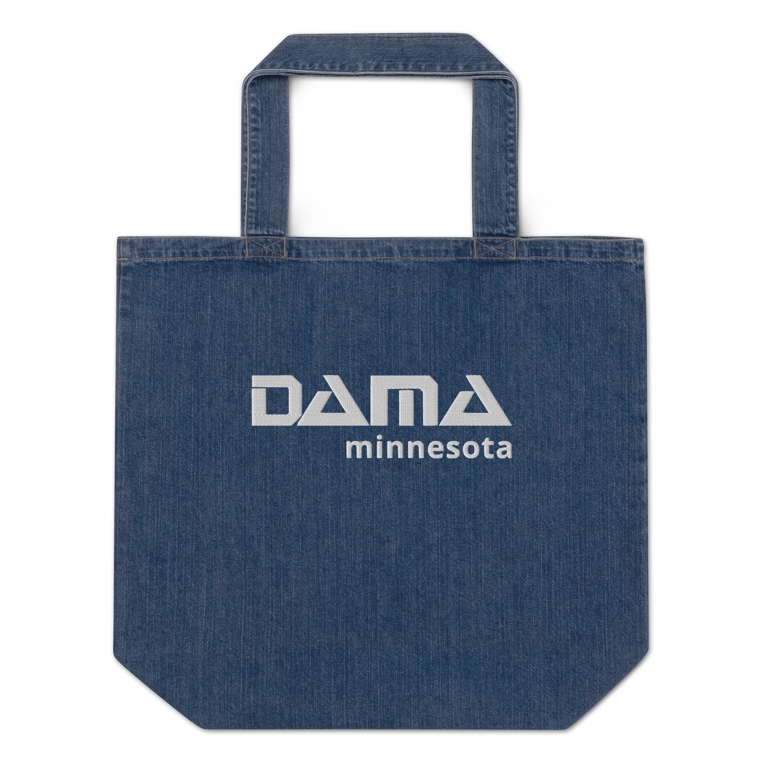 Data On-The-Go | DAMA-MN Organic Denim Bag