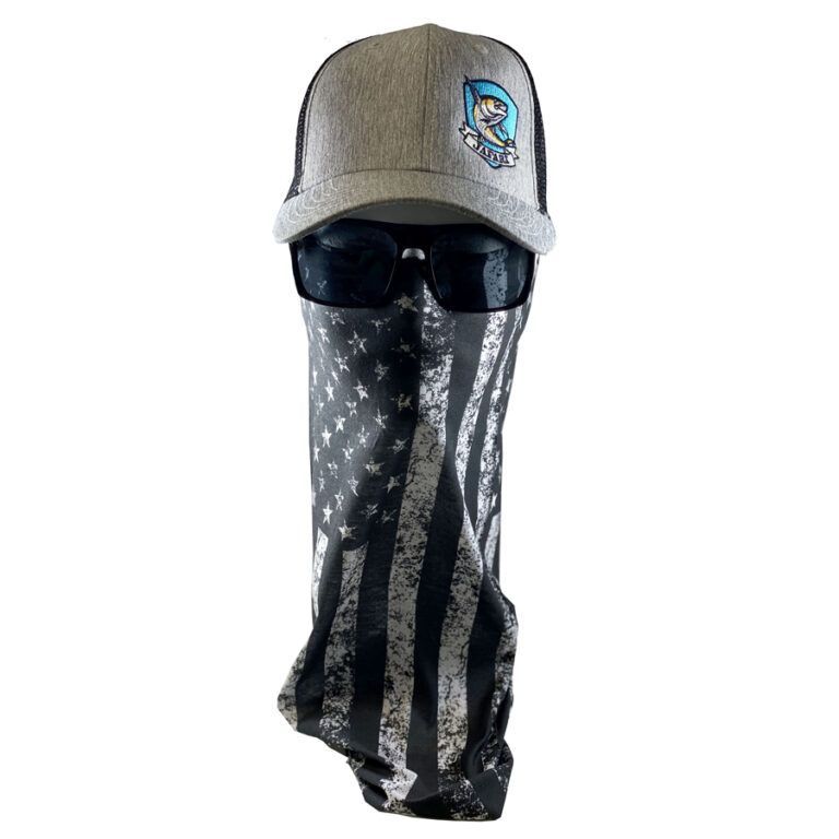 Black & White Flag Neck Gaiter