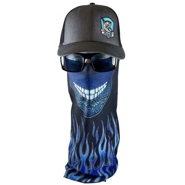 Blue Flame Neck Gaiter