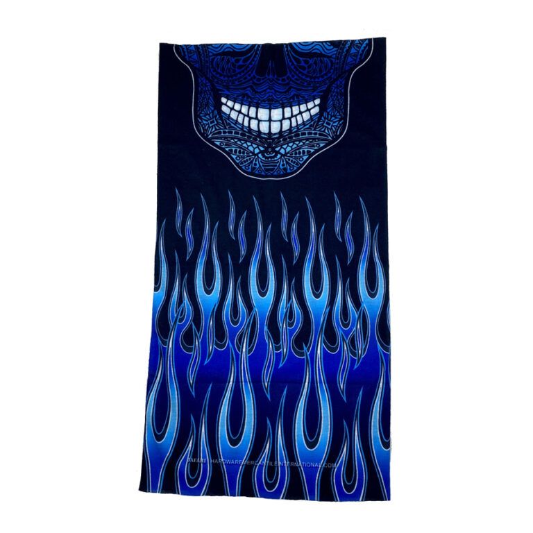 Blue Flame Neck Gaiter