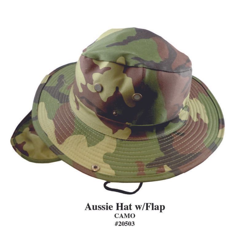 Camo Aussie W/flap