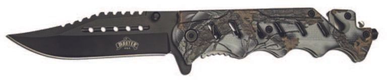 Camo Knife w/Rope Cutter