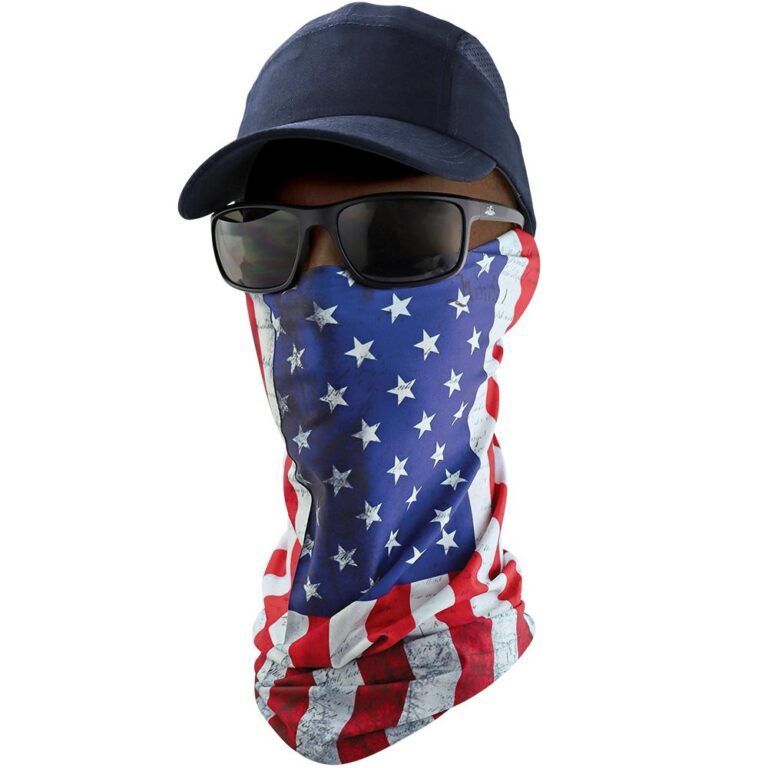 Distressed American Flag Neck Gaiter