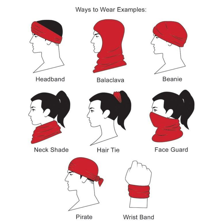 Distressed American Flag Neck Gaiter