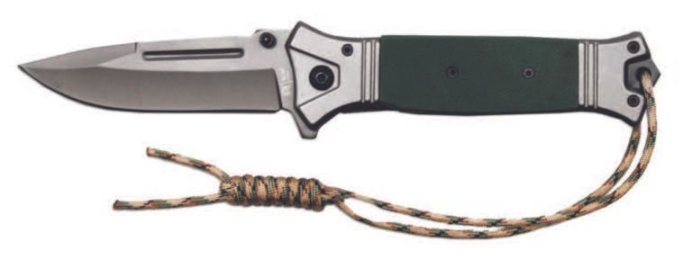 G10 Knife w/Paracord Green