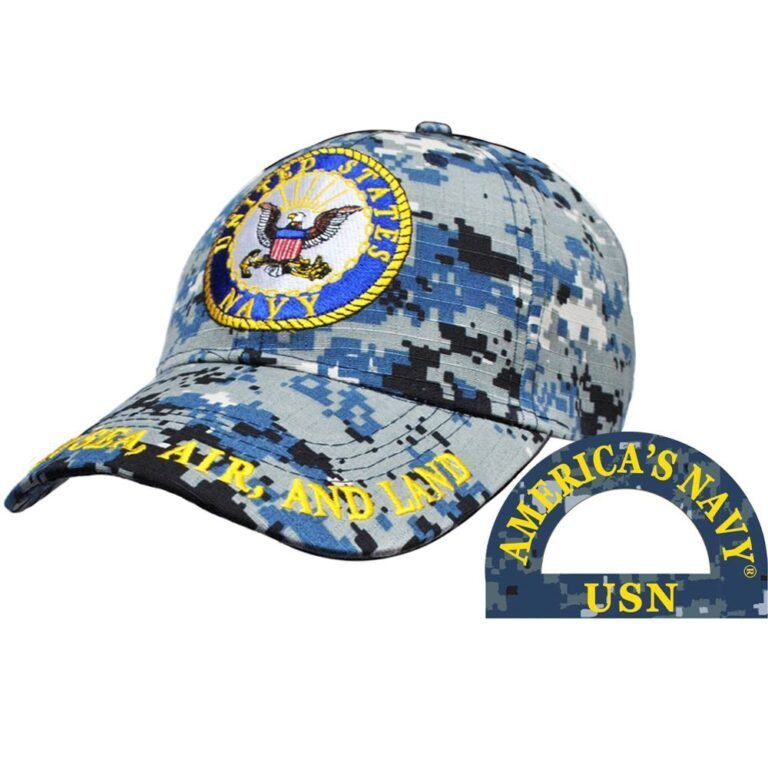 Licensed Digital Navy Cap