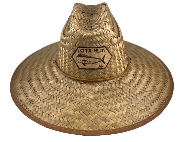 Lifeguard Mahi-Mahi Cork “Get The Meat “ Straw Hat