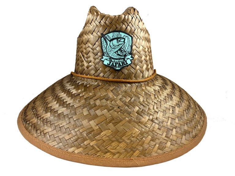 Lifeguard Jafari Seafoam Patch Straw Hat