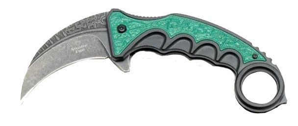 Snake Eye Karambit Green