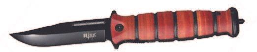 Wood Handle Tactical Knife