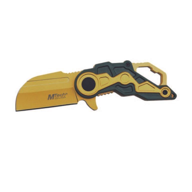 Yellow Wharncliffe Knife