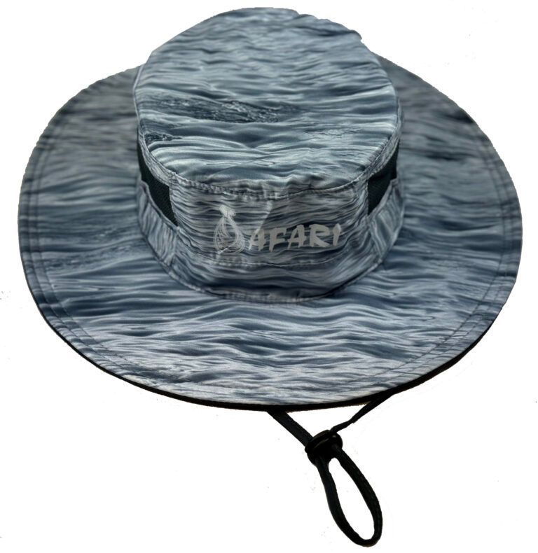 WATER HAT LIGHT GREY LOGO