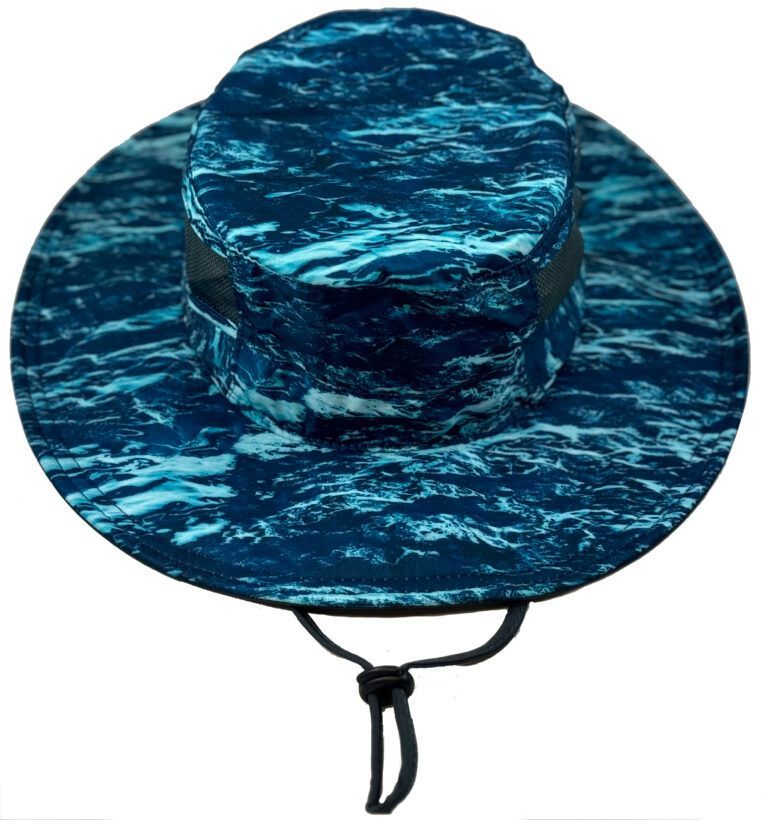 WATER HAT TEAL CAMO