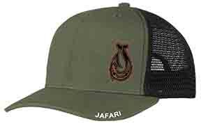 J Hook Dark Green/Black Mesh