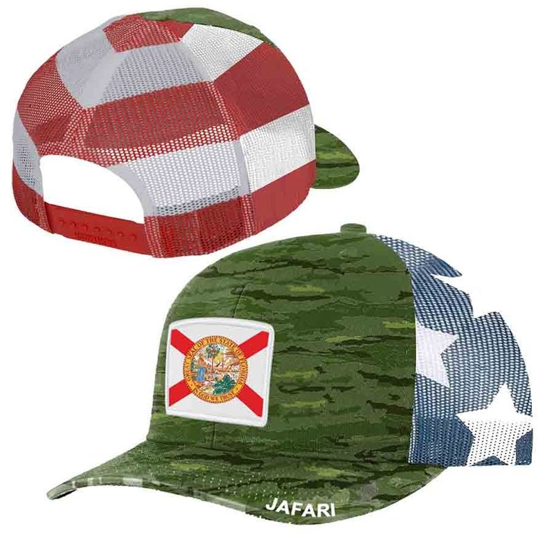 Green Camo/AM Mesh Fl Flag