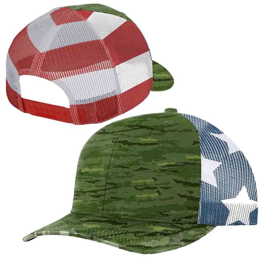 Green Camo/AM Mesh