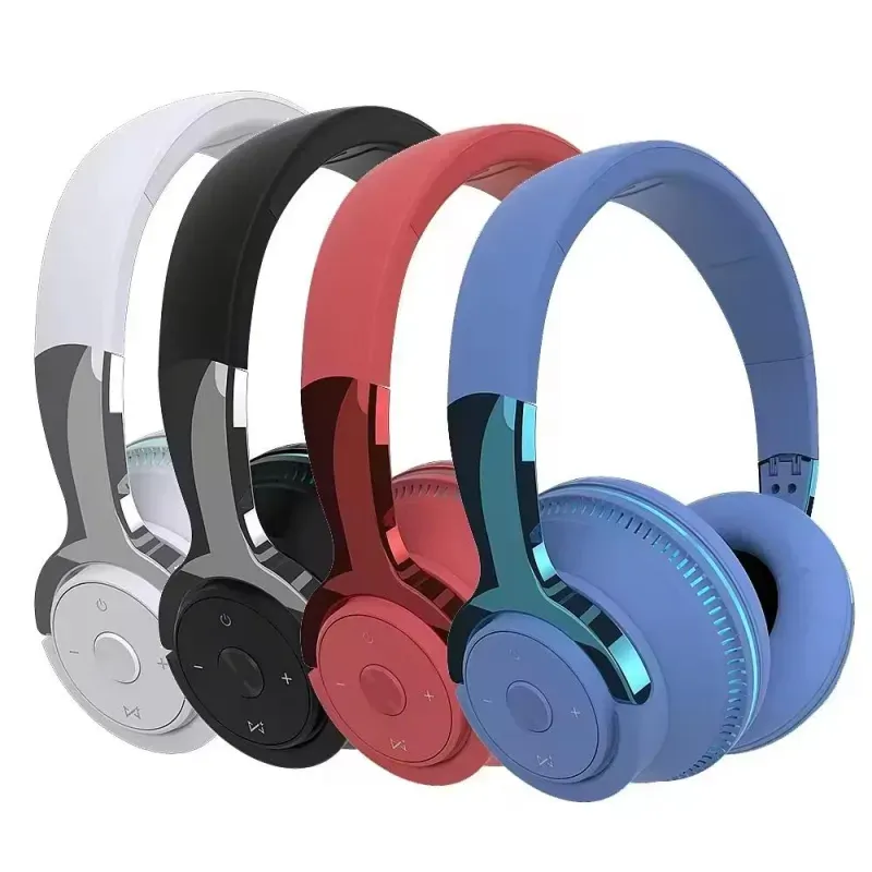 LED light H2 Wireless Headphones 5.0