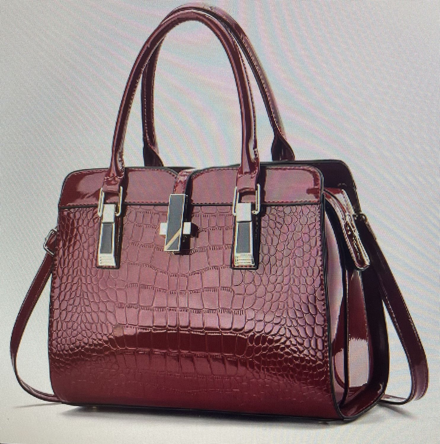 Designer Famous Brands Shoulder Handbag Ladies Purse and Handbags for Women-Wine Red Designer Famous Brands Shoulder Handbag Ladies Purse and Handbags for Women-Wine Red