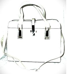 Designer Famous Brands Shoulder Handbag Ladies Purse and Handbags for Women-White