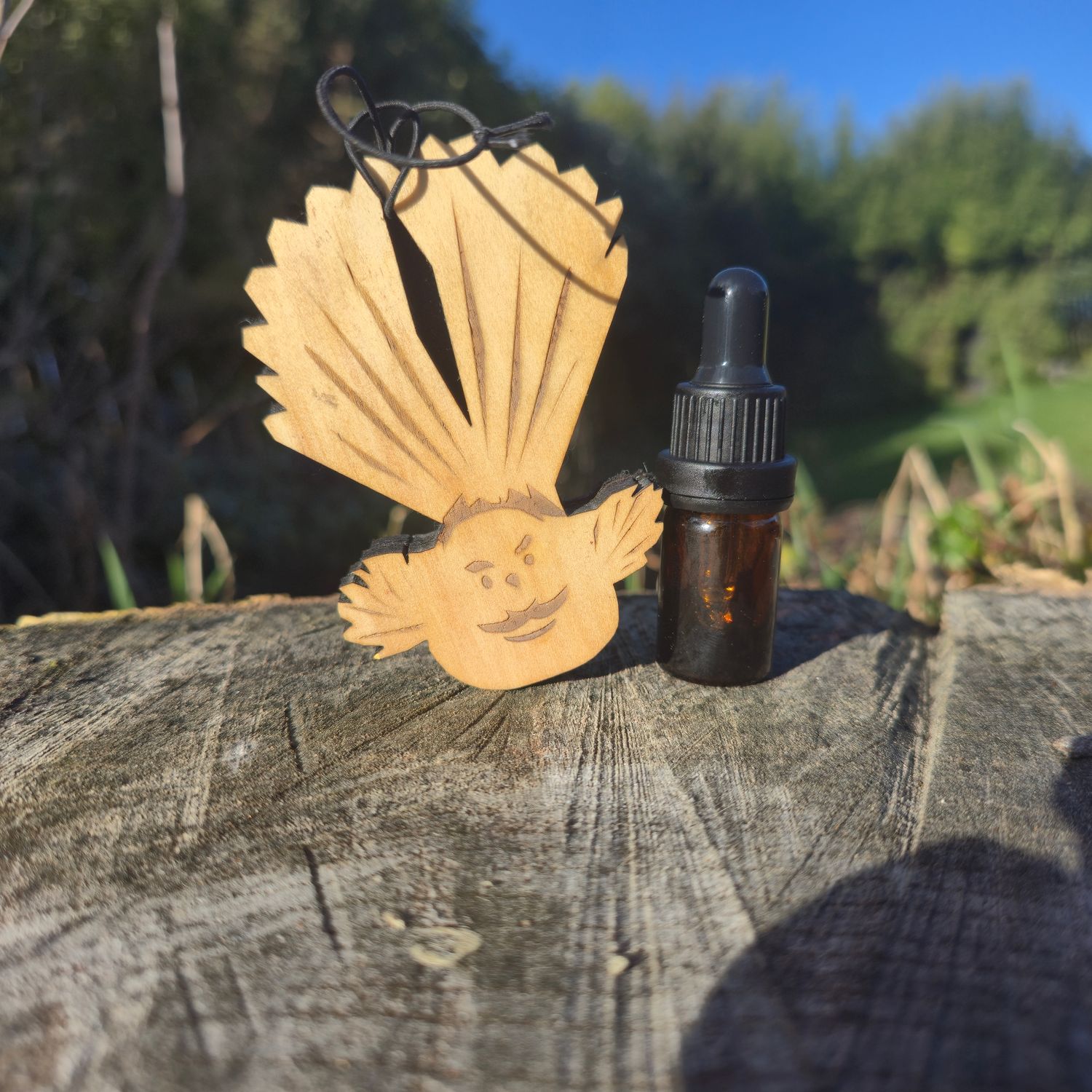 Piwakawaka Air Freshener (With scent bottle)