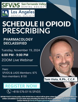 Schedule II Opioid Prescribing