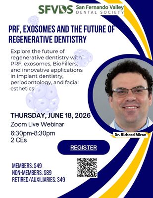 PRF, Exosomes and the Future of Regenerative Dentistry