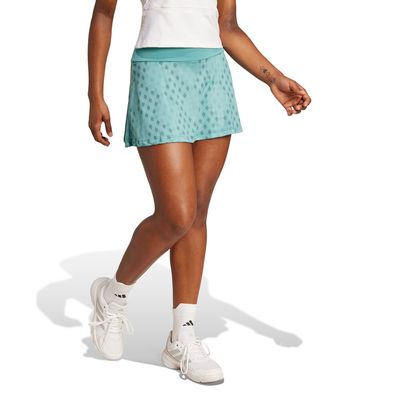 Adidas Club Graphic Skirt Powder Teal