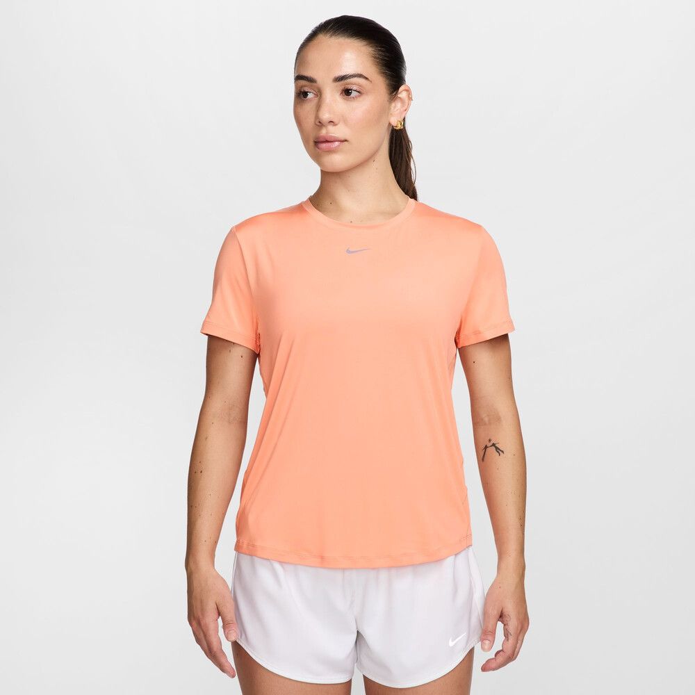 Nike One Classic Short Sleeve Top Apricot Agate