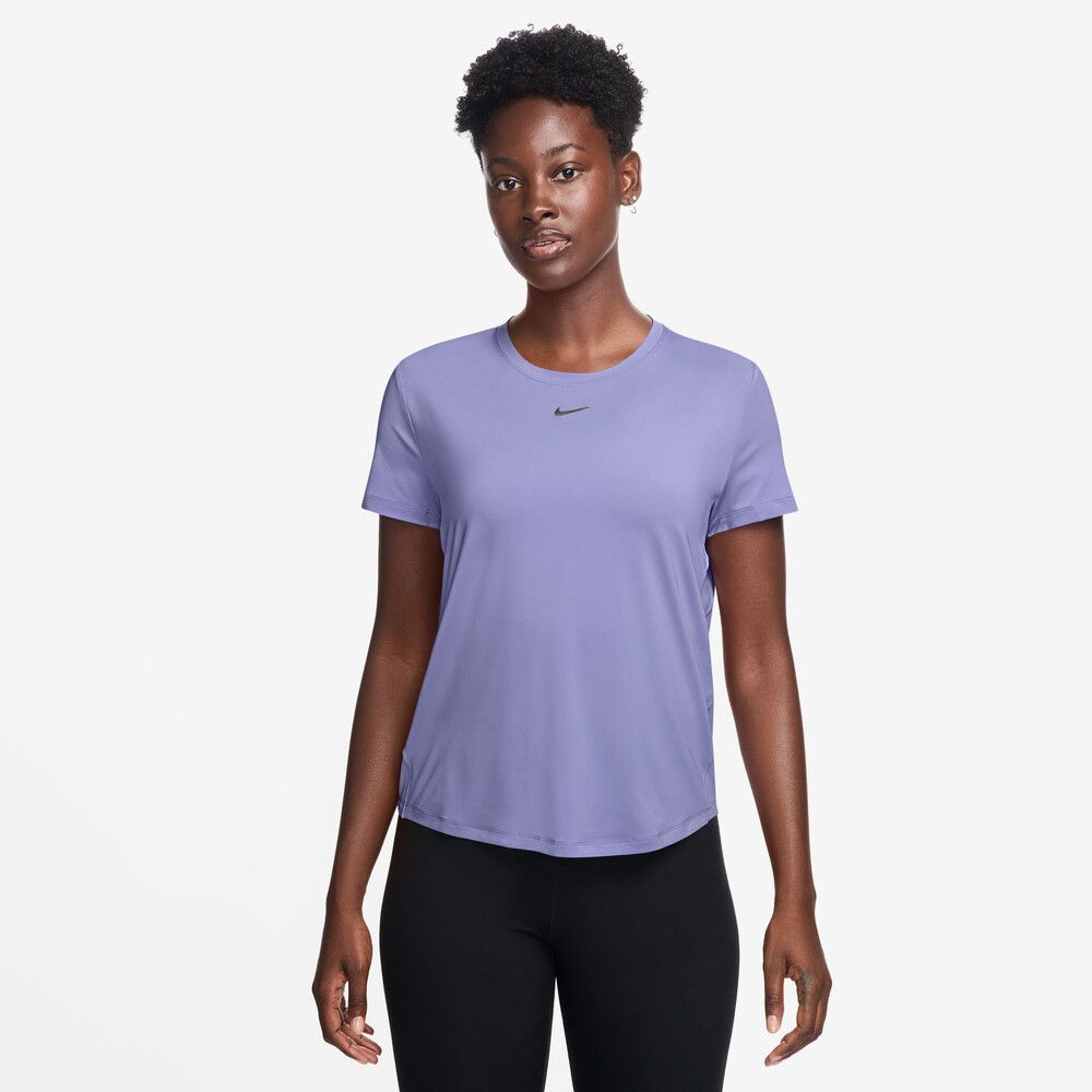 Nike One Classic Short Sleeve Top Lilac Ice