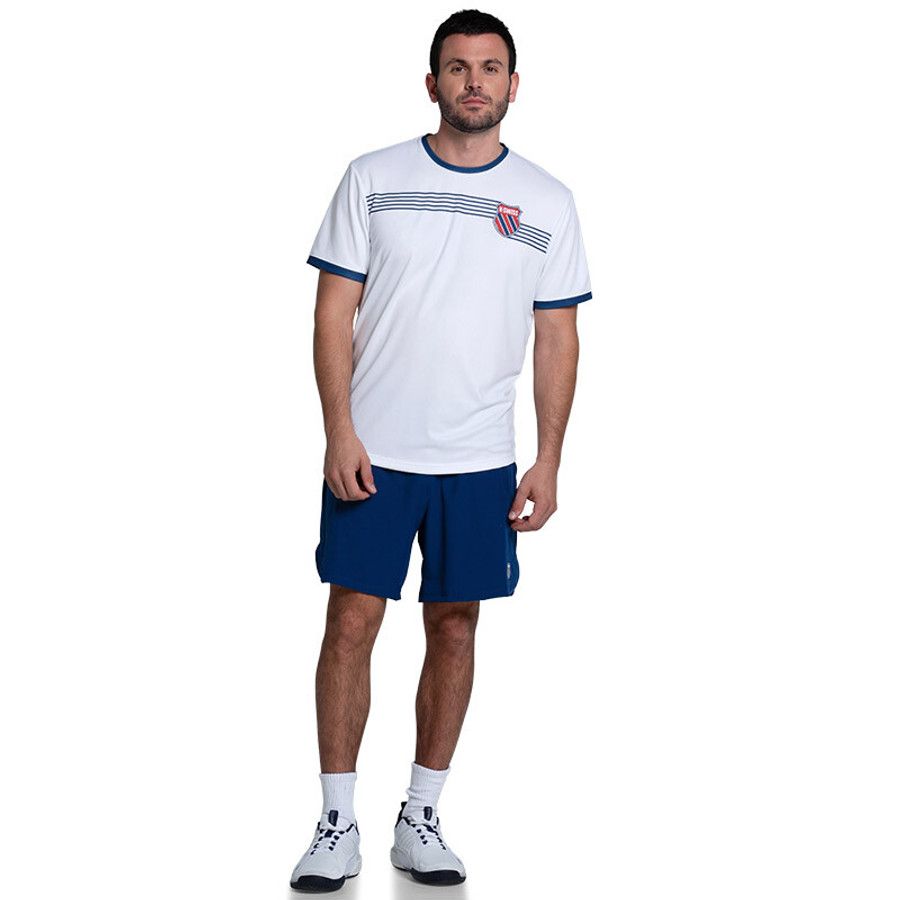K-Swiss Tradition Short Sleeve - White